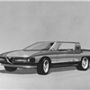 Alfa Romeo Eagle (Pininfarina), 1975 - Design Sketch by Aldo Brovarone