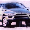 Lamborghini LM003 (Zagato), 1997 - Design sketch by Norihiko Harada