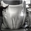 BMW Zagato Coupe, 2012 - Craftsmen working on the handcrafted aluminum hood