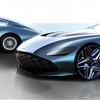 Aston Martin DBS GT Zagato, 2020 and Aston Martin DB4 GT Continuation Zagato, 2019 - Design Sketch