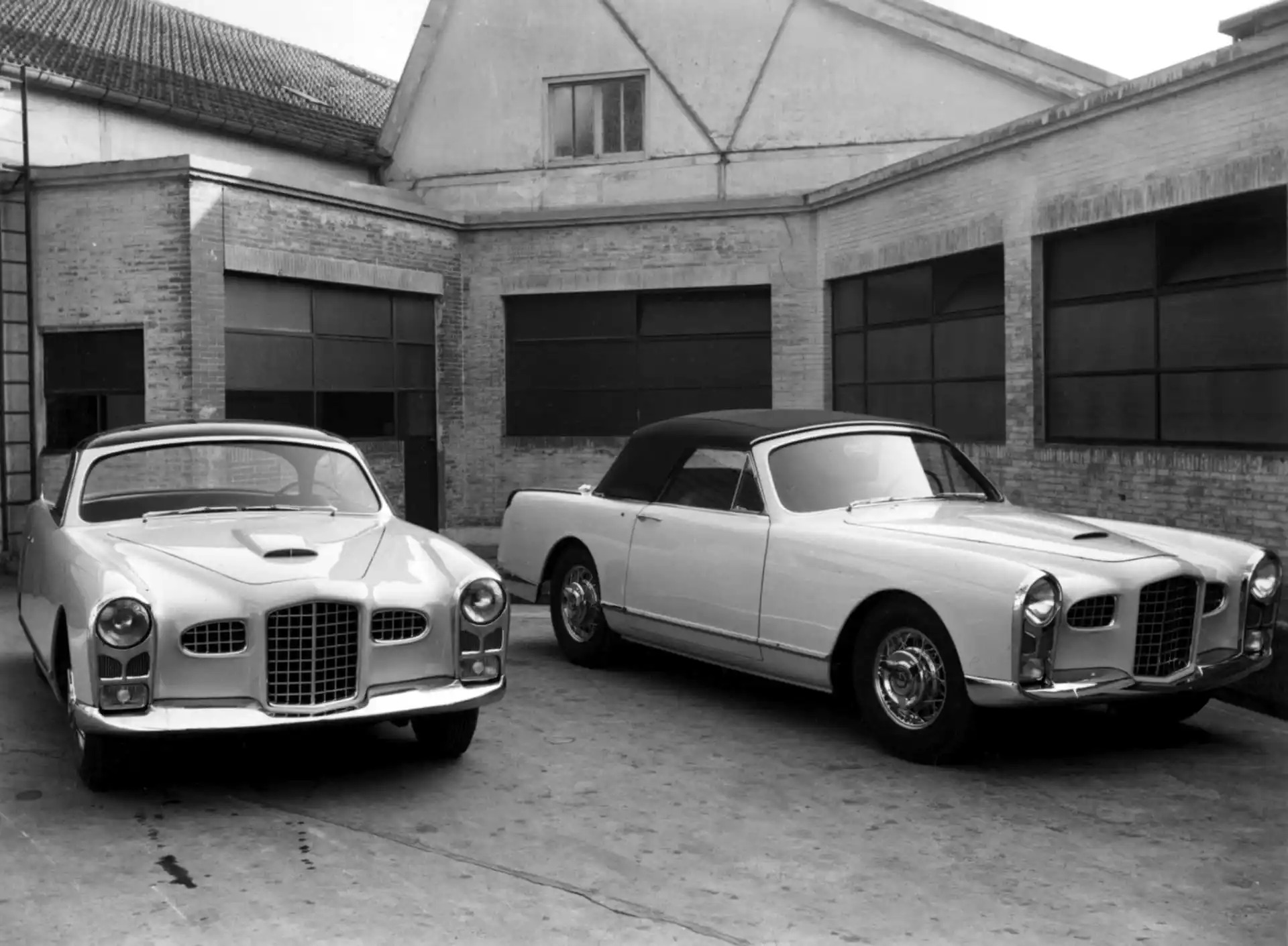 Facel Véga Prototype FV Coupe and Cabriolet, 1954 – Прототипы купе и кабриолета в окончательных версиях