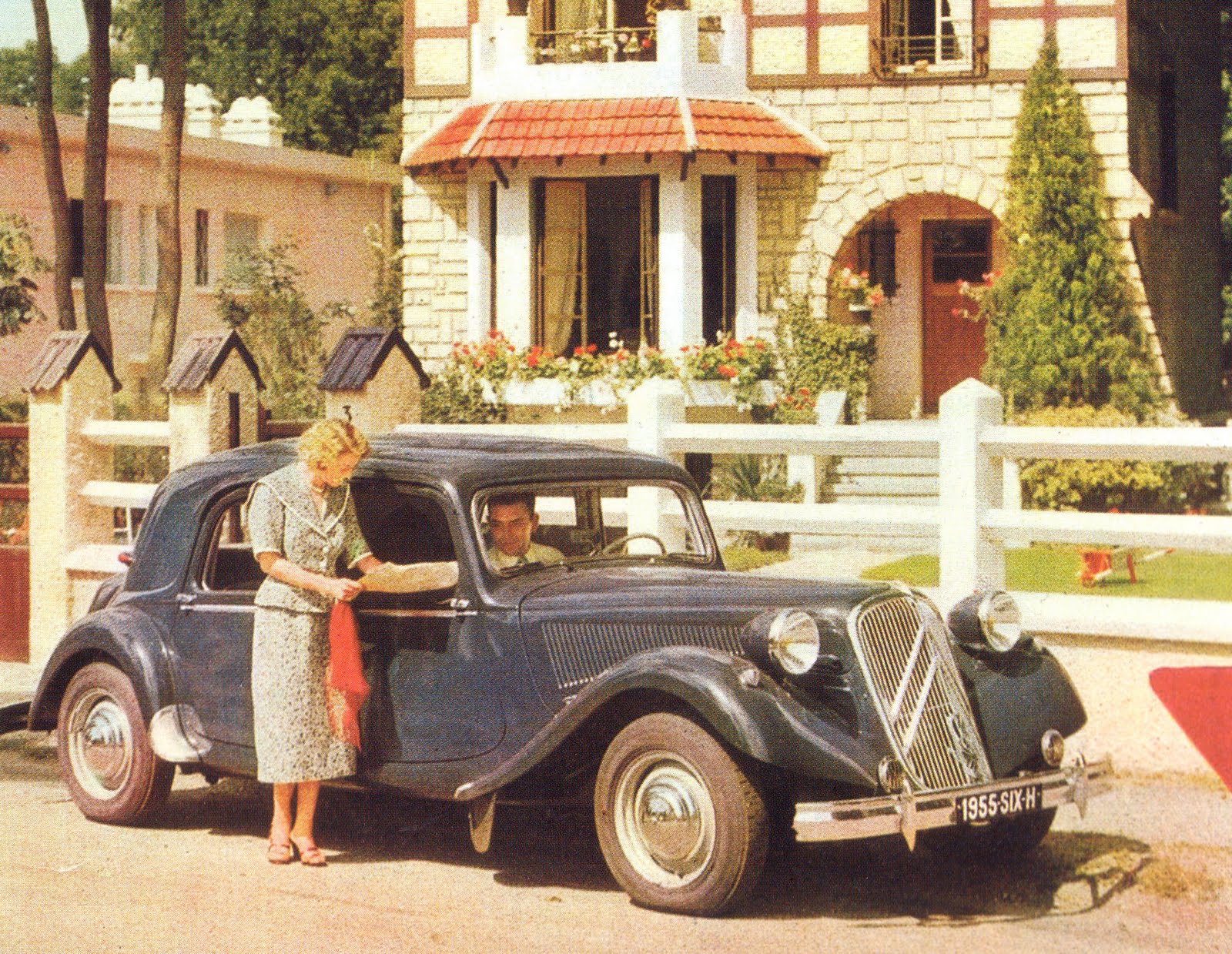 Citroen Traction Avant 15CV Type Six-H, 1955