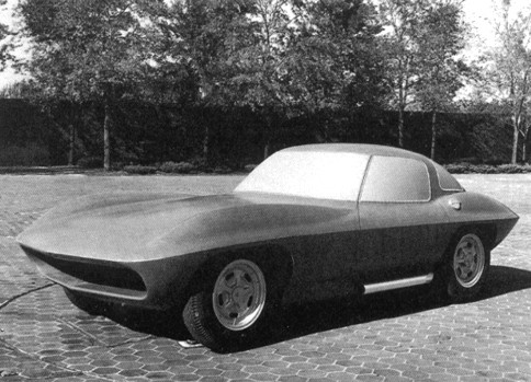 Chevrolet Corvette Sting Ray Clay Prototype, 1959