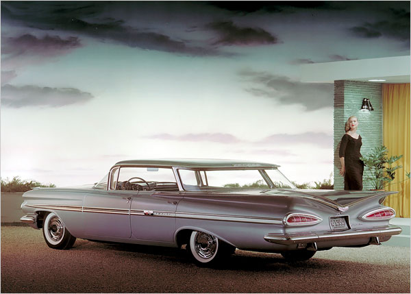 Chevrolet Impala 4-Door Sport Sedan, 1959