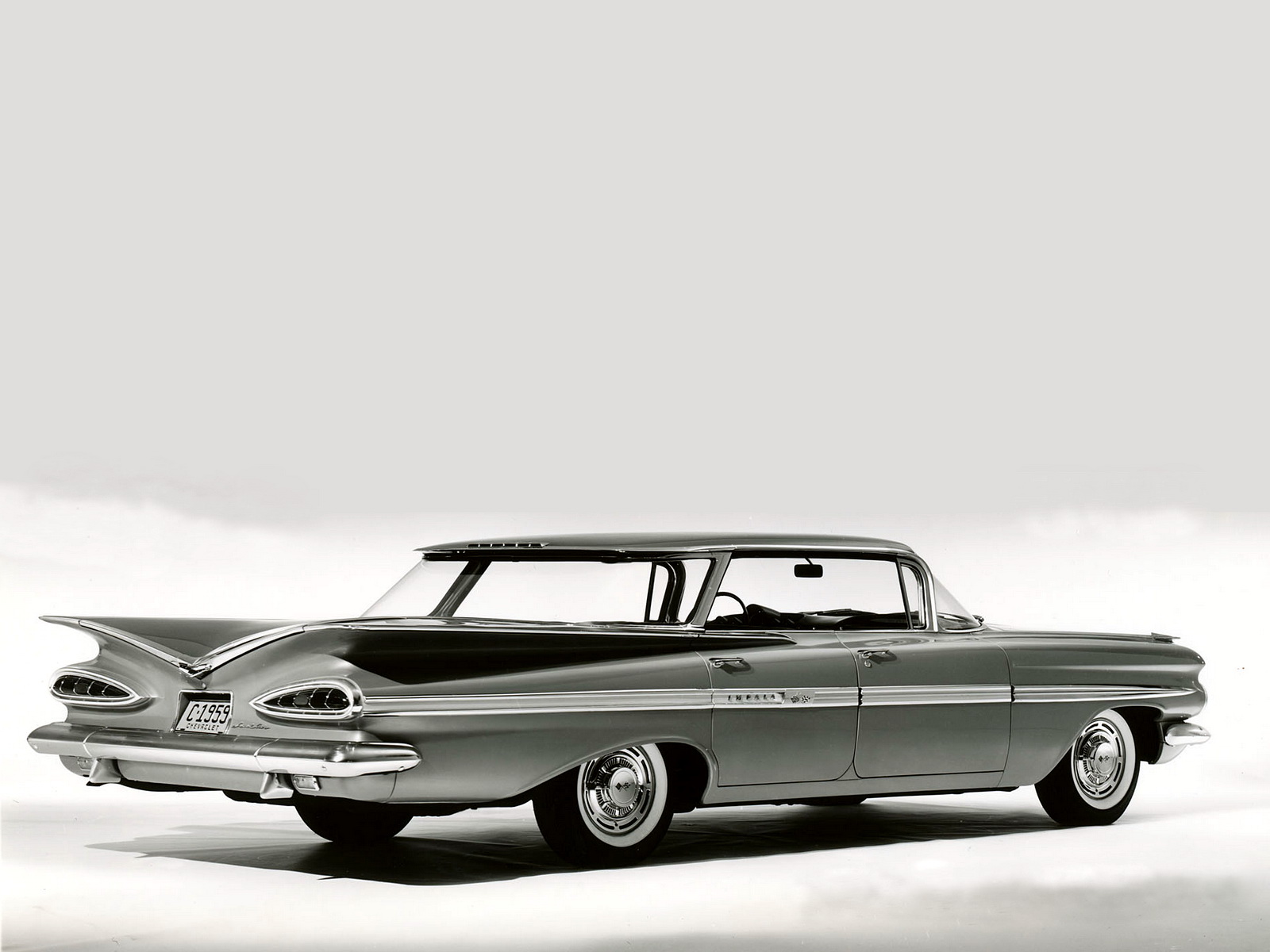 Chevrolet Impala 4-Door Sport Sedan, 1959