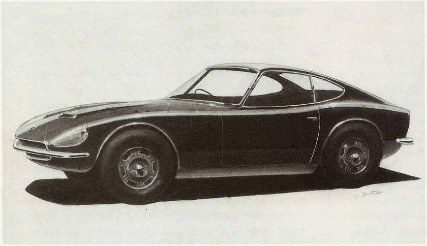Nissan 240Z (Fairlady Z), 1965 - Design Proposal