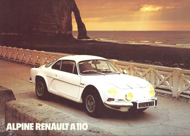 Renault Alpine 110, 1962-77