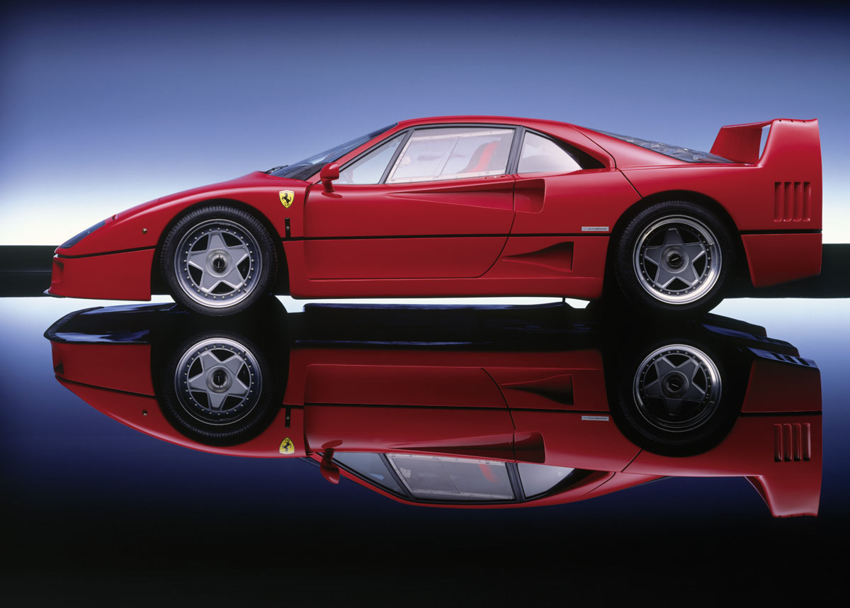 Ferrari F40 (Pininfarina), 1987 - Photography by René Staud