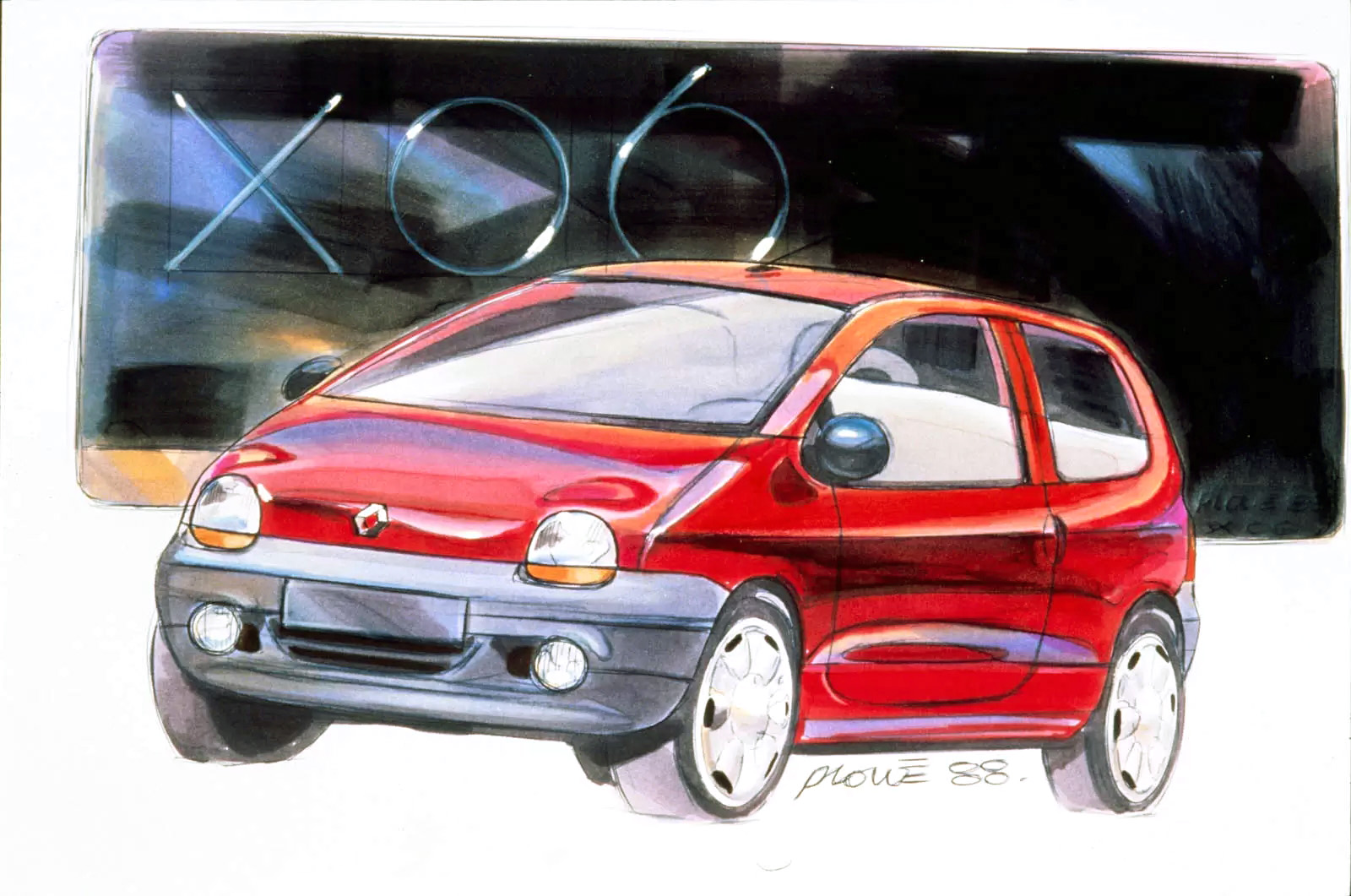 Design Sketch by Jean-Pierre Ploue