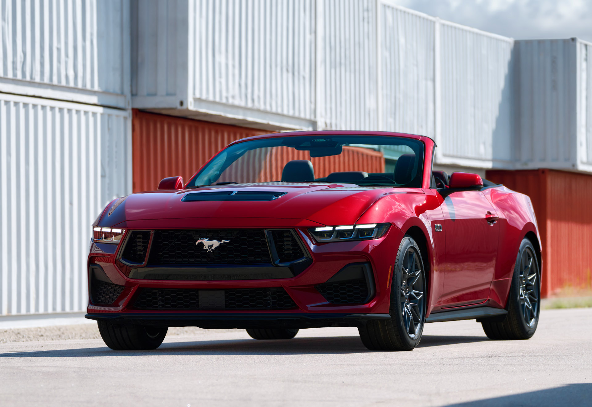 Ford Mustang, 2024 – Новый кабриолет Ford Mustang GT Convertible