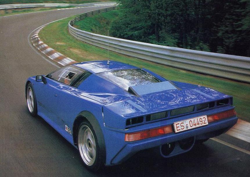 Bugatti EB 110 Prototype, 1990