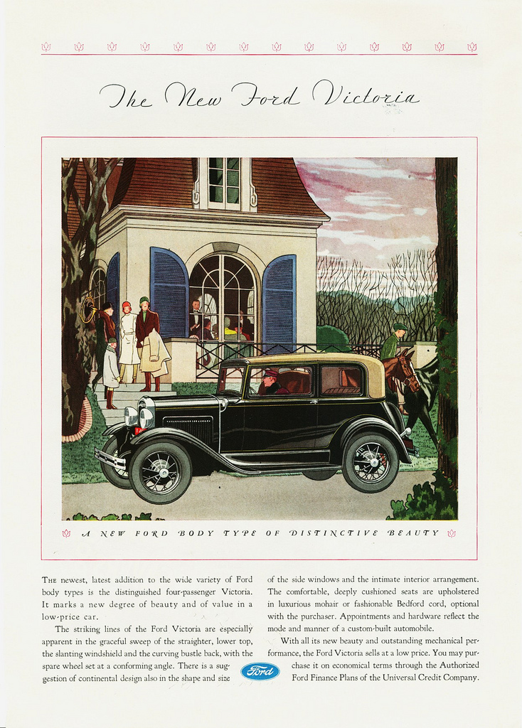 Ford Model A Victoria, 1931