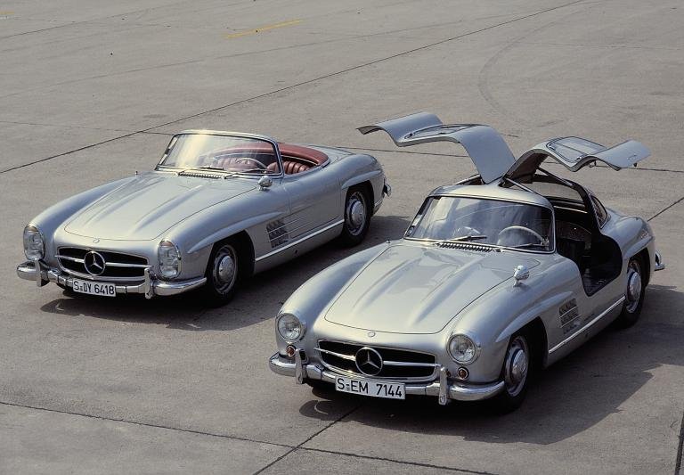 Mercedes-Benz 300 SL Gullwing Coupe & Roadster, 1954-57