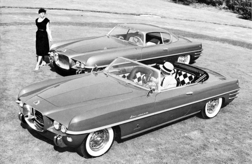 Dodge Firearrow III and Firearrow IV Convertible (Ghia), 1954