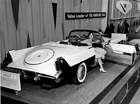 Chrysler Flight Sweep I (Ghia), 1955