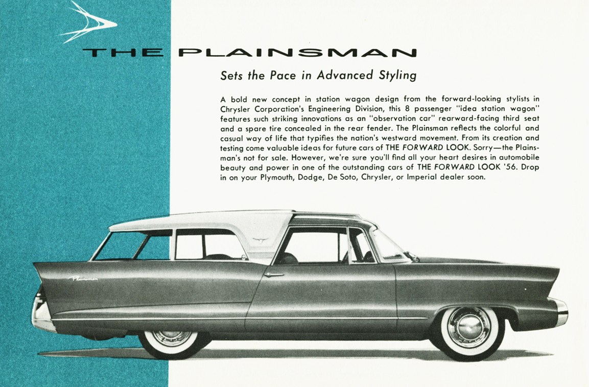 1956 Chrysler Corporation Plainsman Concept Vehicle