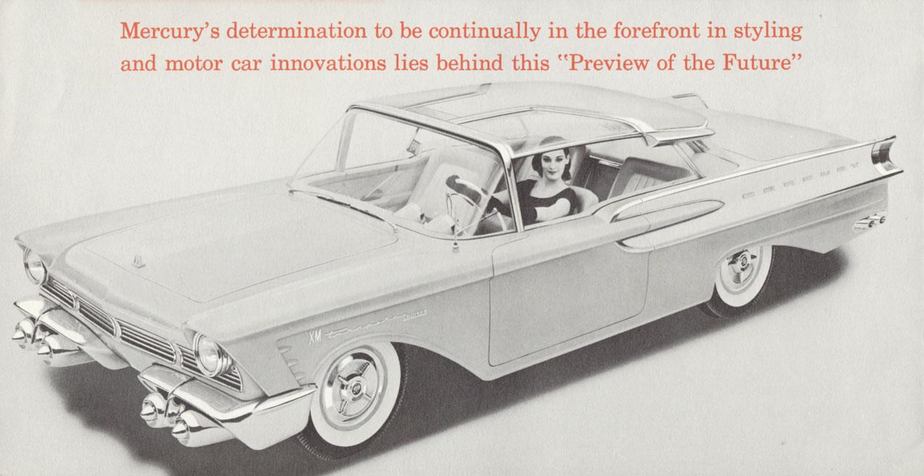 Mercury XM-Turnpike Cruiser, 1956 - Brochure