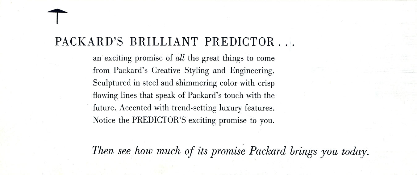 Packard Predictor, 1956 - Folder