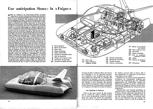Simca Fulgur, 1958