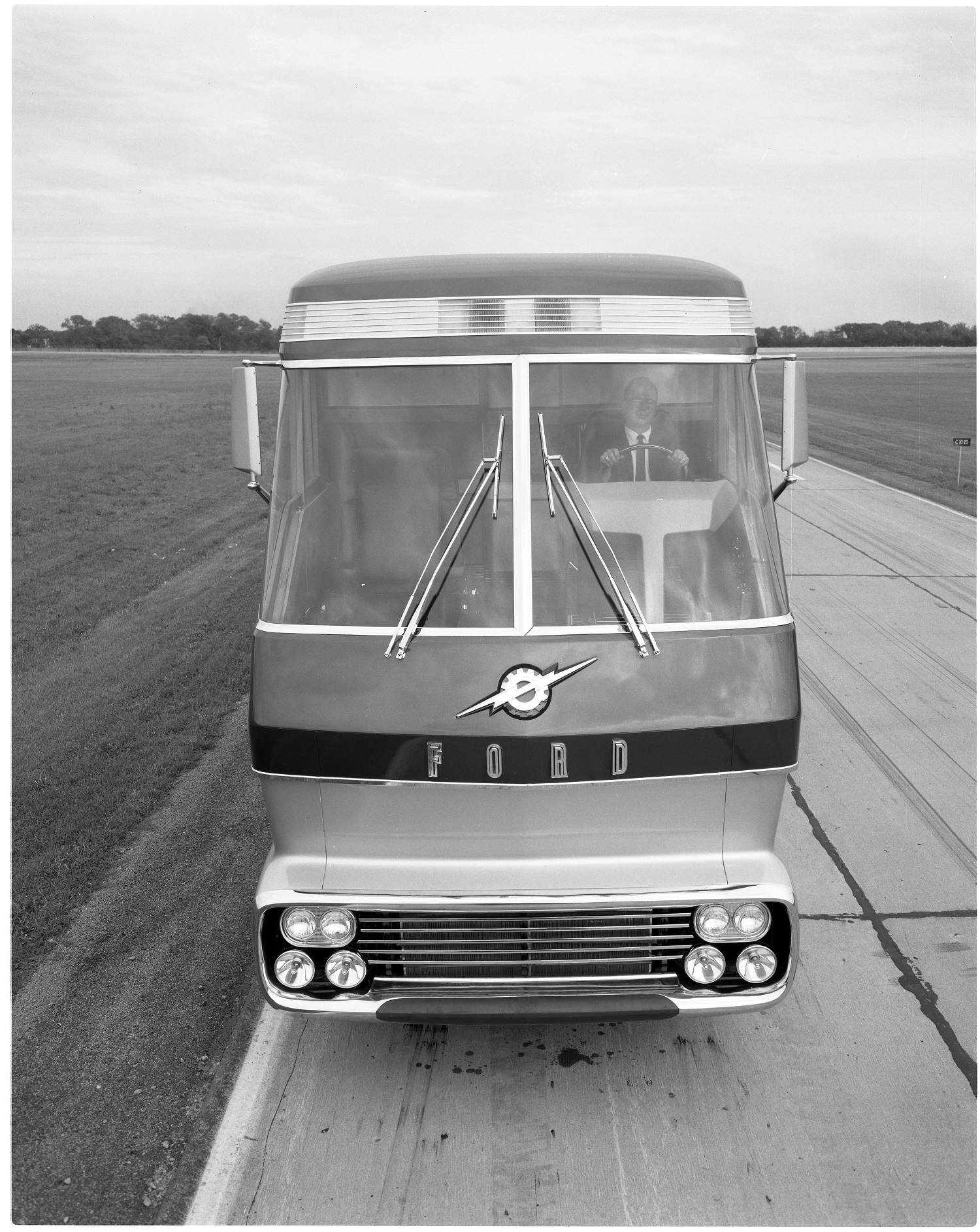 Ford 'Big Red' Experimental Gas Turbine Truck, 1964
