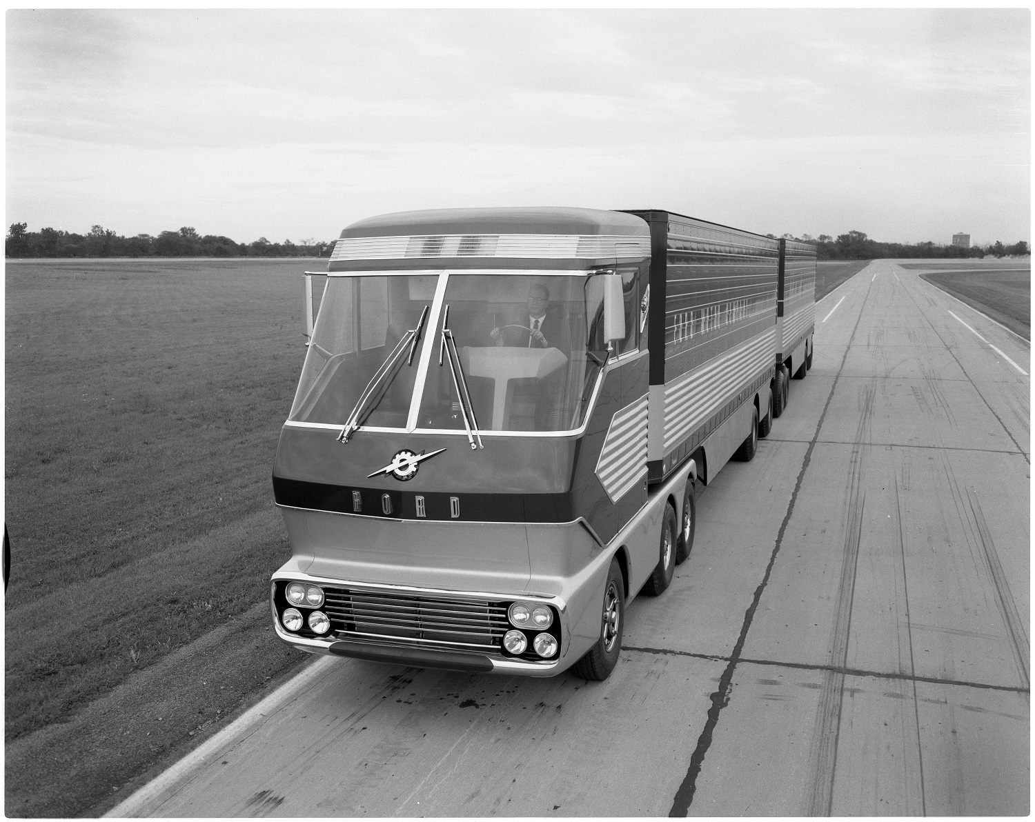 Ford 'Big Red' Experimental Gas Turbine Truck, 1964
