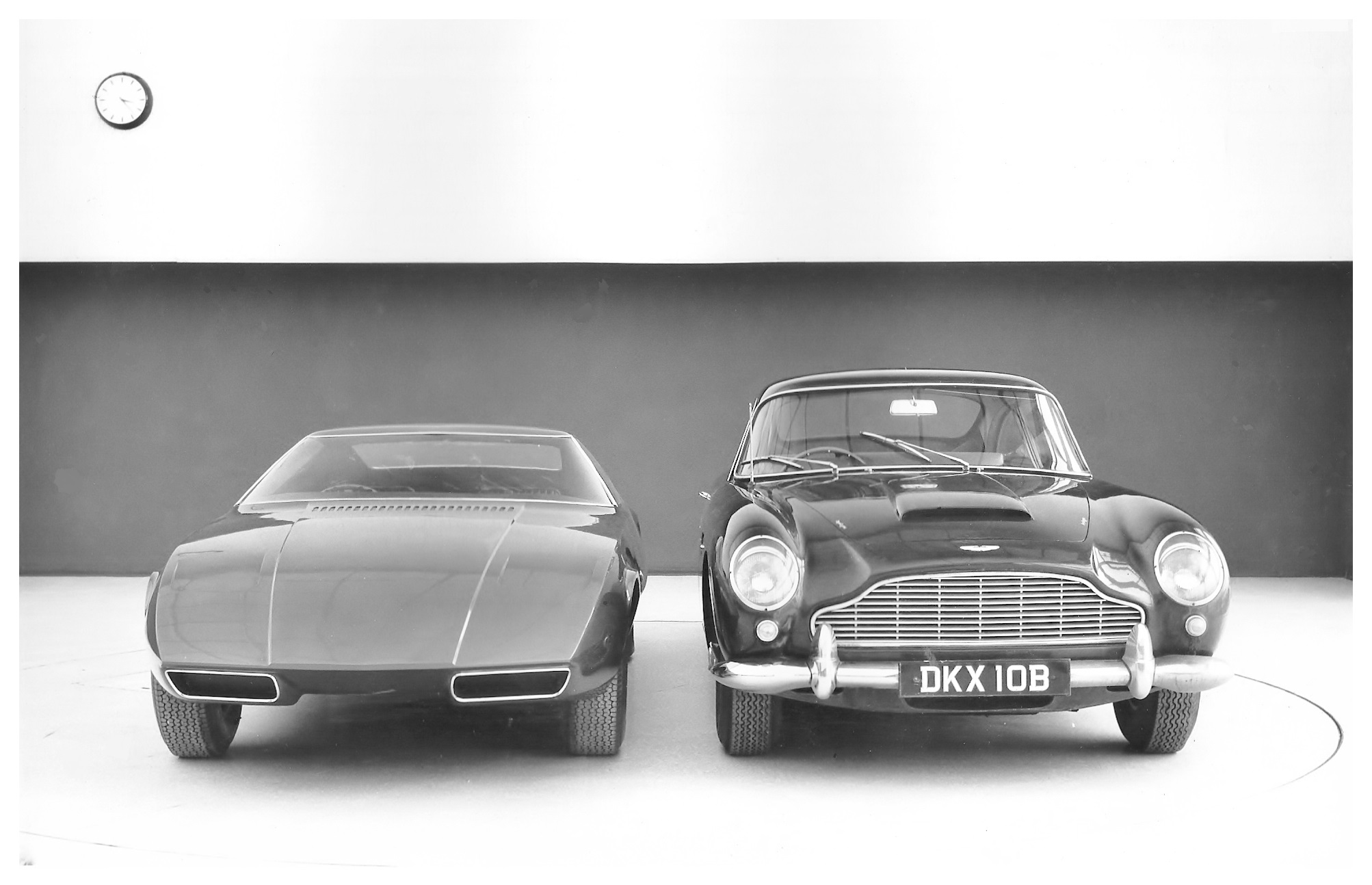 Vauxhall GT Concept, 1964 - compared with '63 Aston Martin DB5