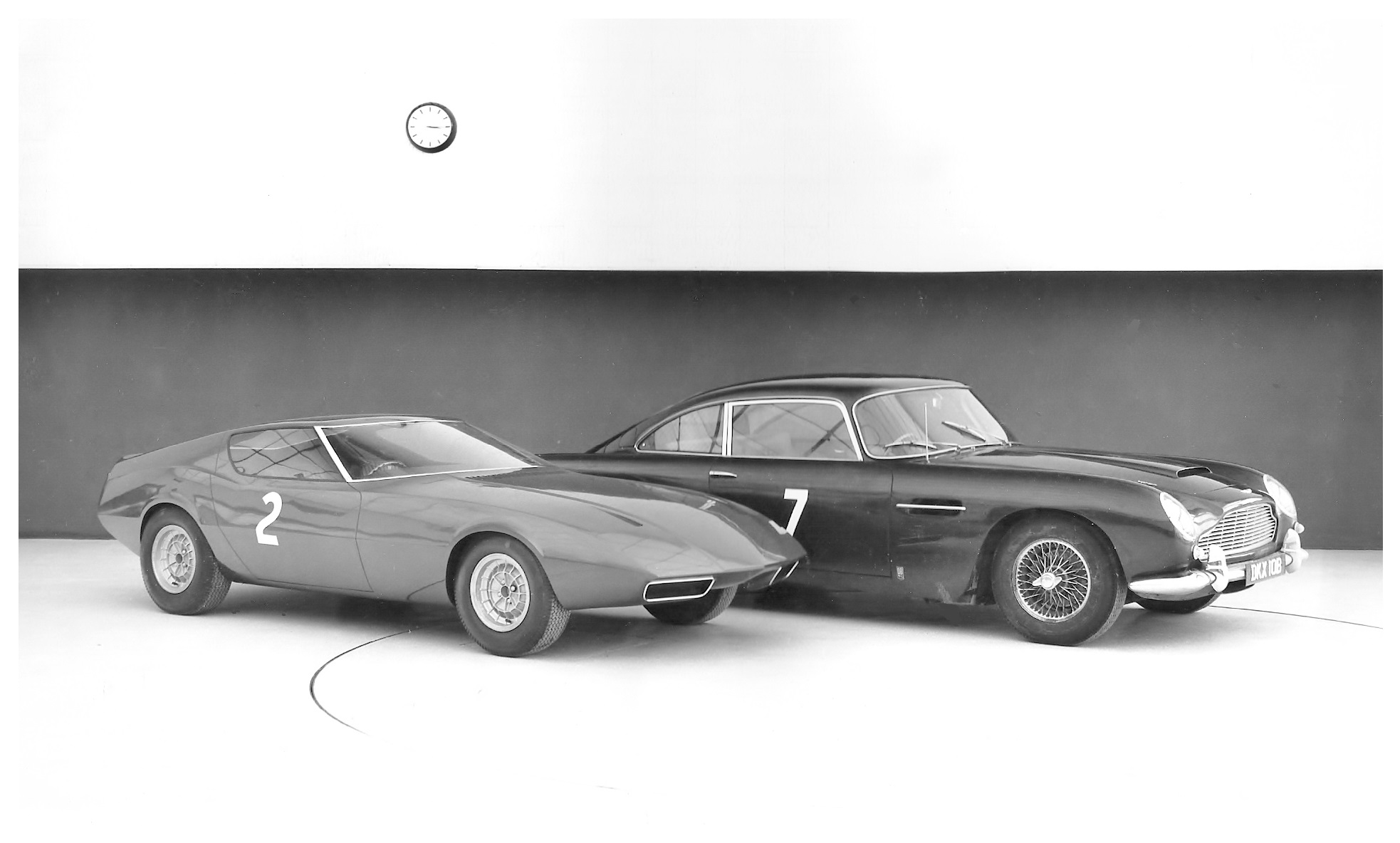 Vauxhall GT Concept, 1964 - compared with '63 Aston Martin DB5