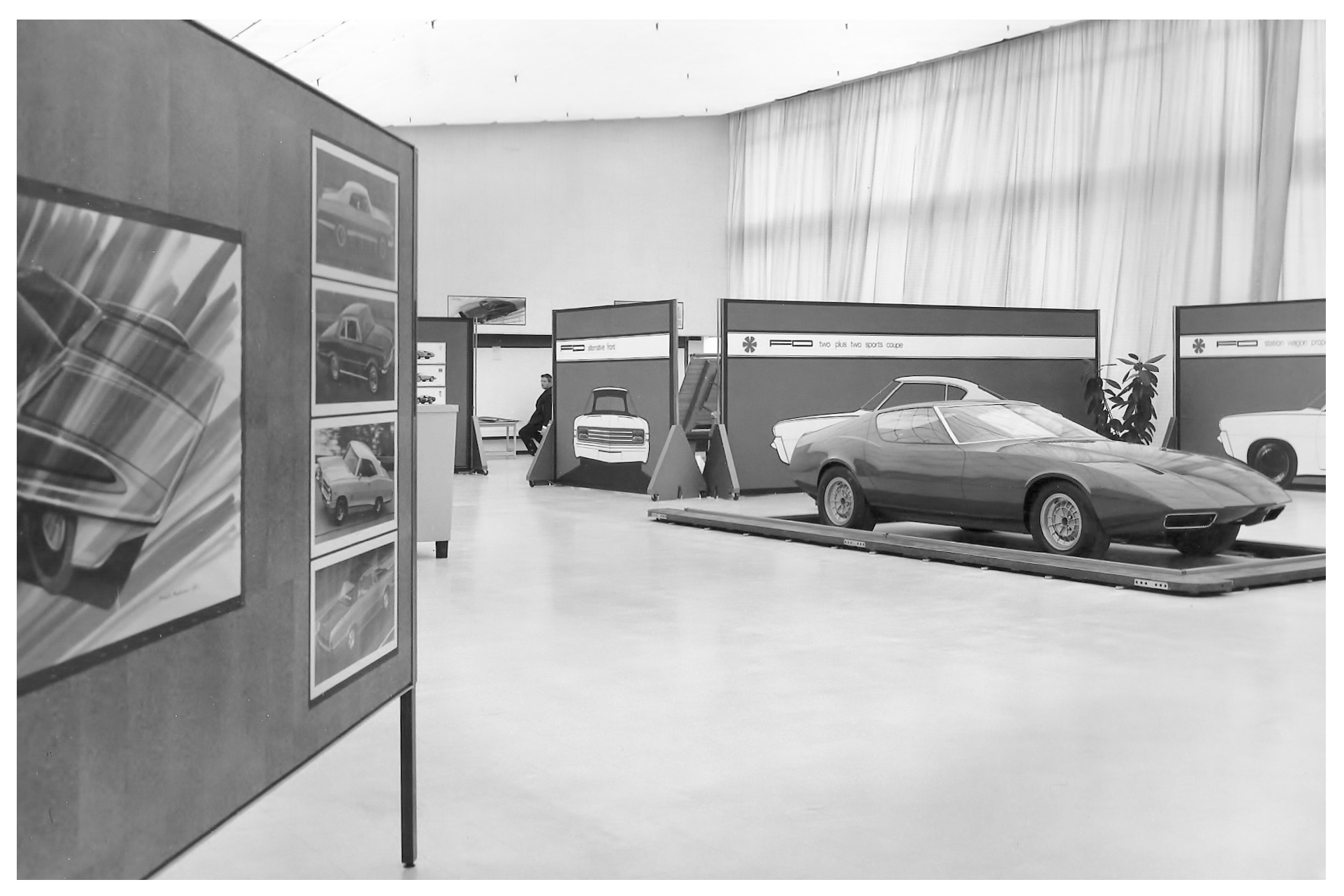 Vauxhall GT Concept, 1964 - In the Luton Studios