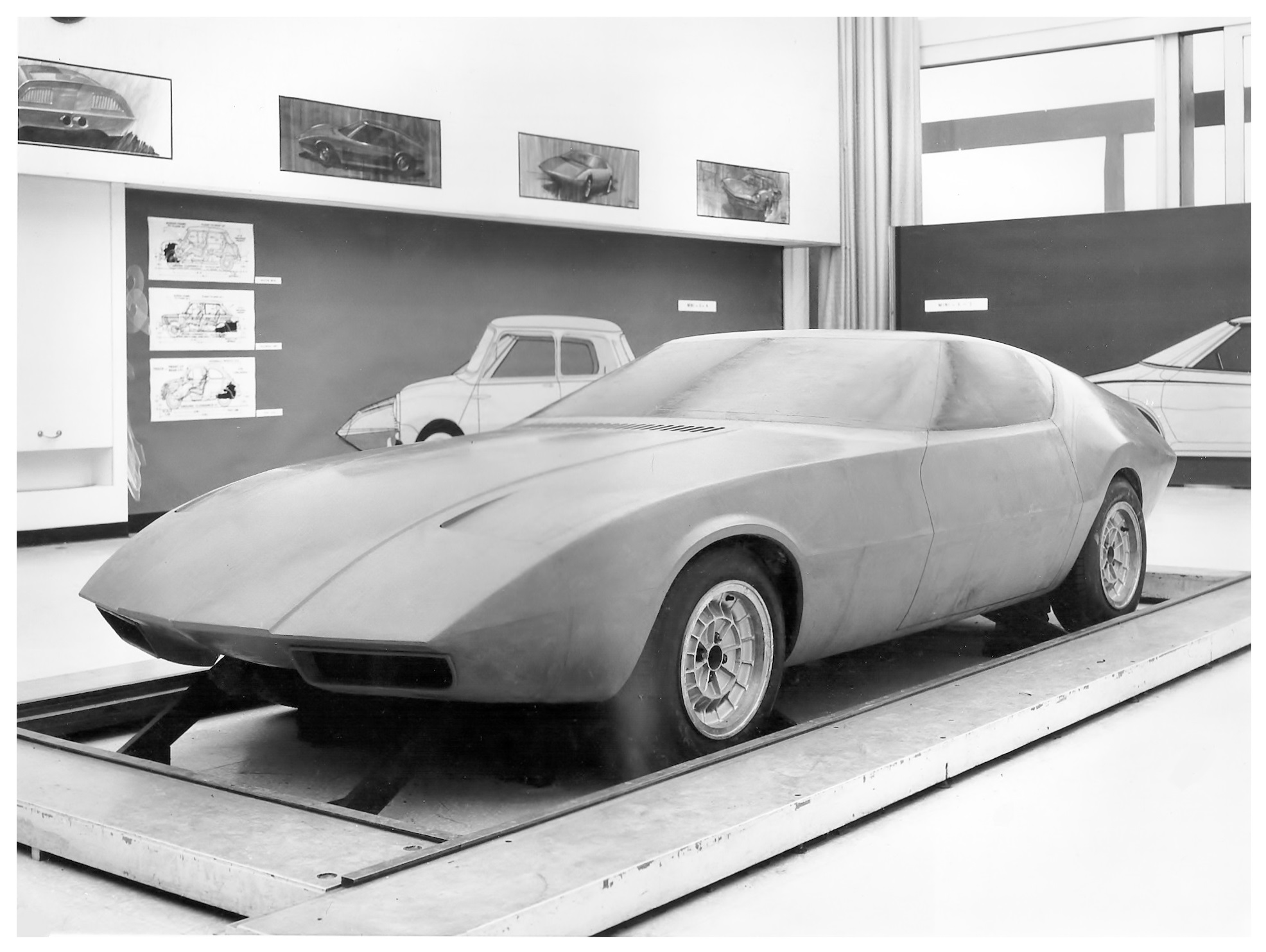 Vauxhall GT Concept, 1964 - Design Process
