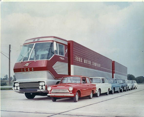 Ford 'Big Red' Experimental Gas Turbine Truck, 1964
