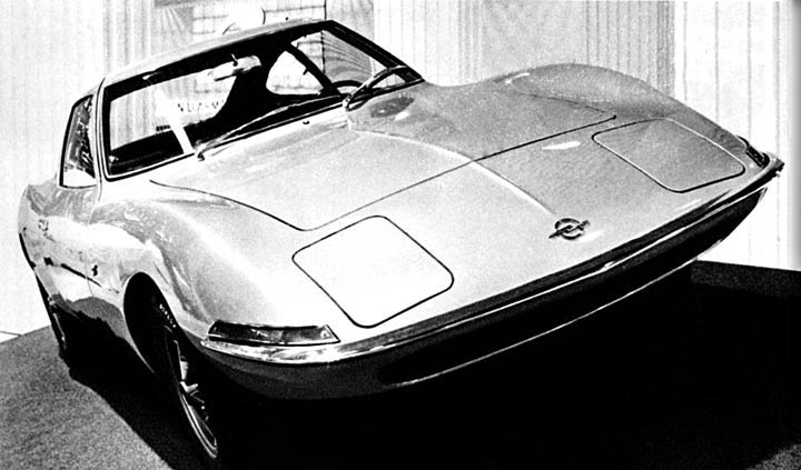 Opel Experimental GT, 1965 - Frankfurt Motor Show