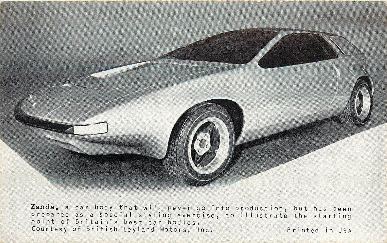 Austin Zanda Concept, 1969