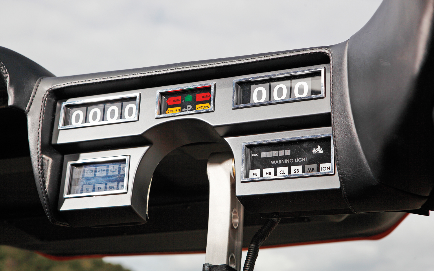 Holden Hurricane, 1969 - Interior - Controls