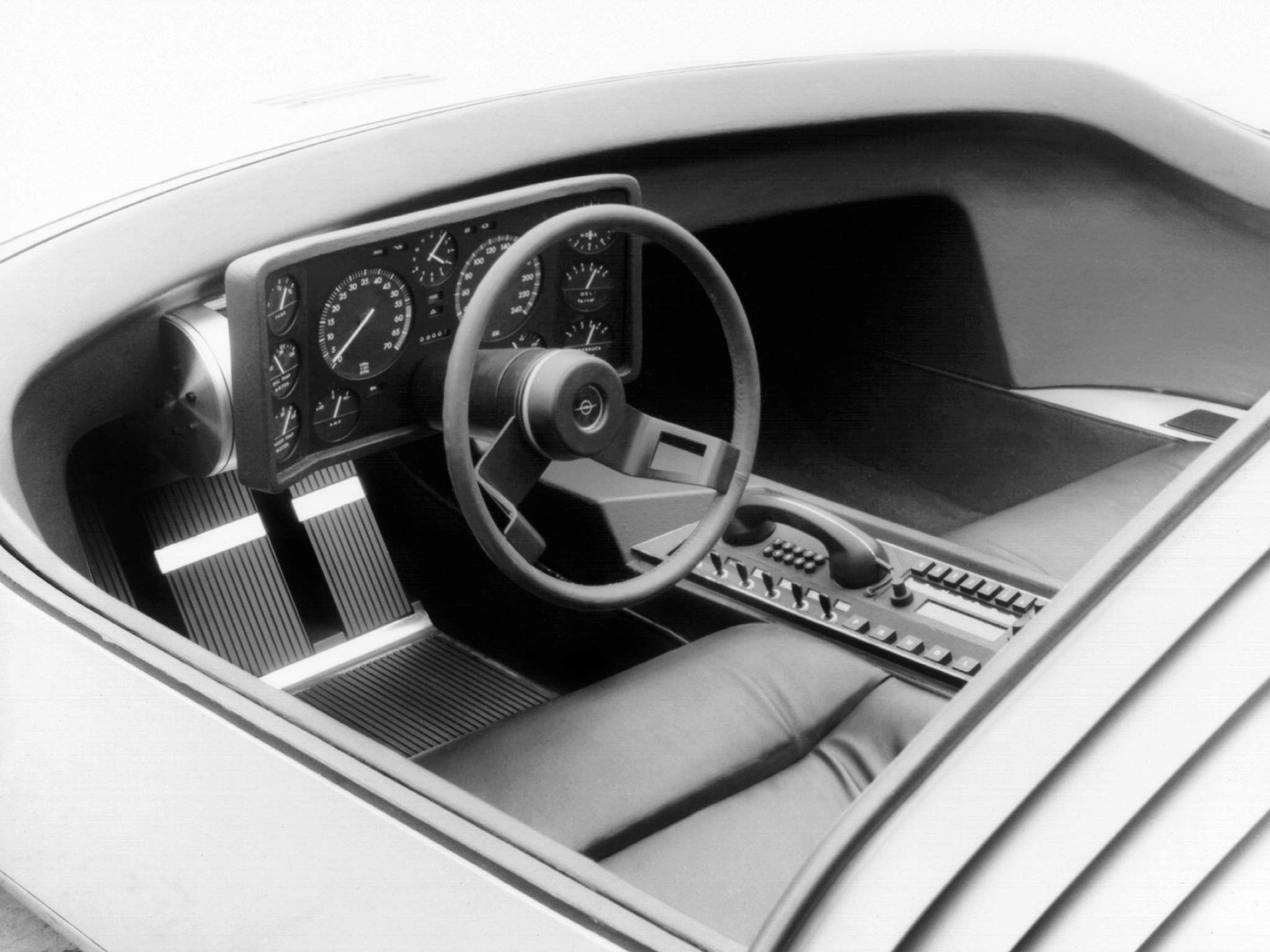 Opel CD, 1969 - Interior