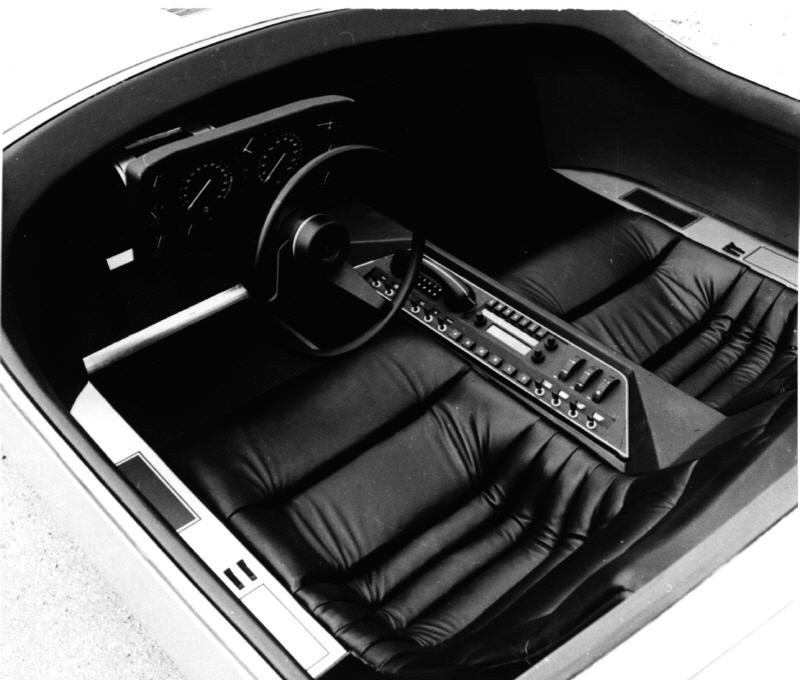 Opel CD, 1969 - Interior