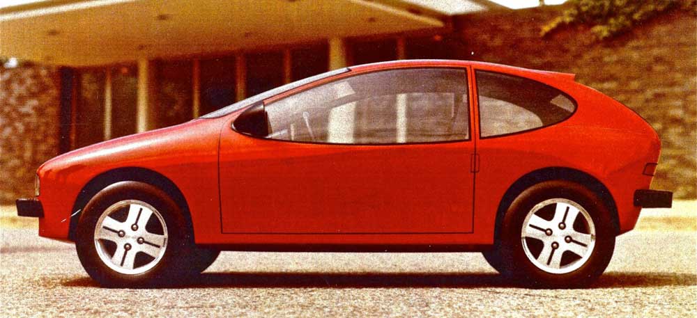 GM TPC (Two-Person Commuter), 1982 - 3/8 scale model