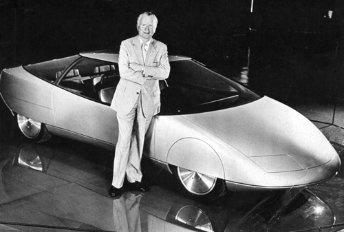 Roger Smith stands next to what he calls 