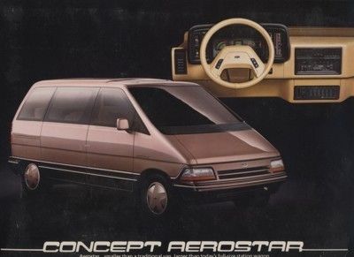 Ford Aerostar Concept, 1984