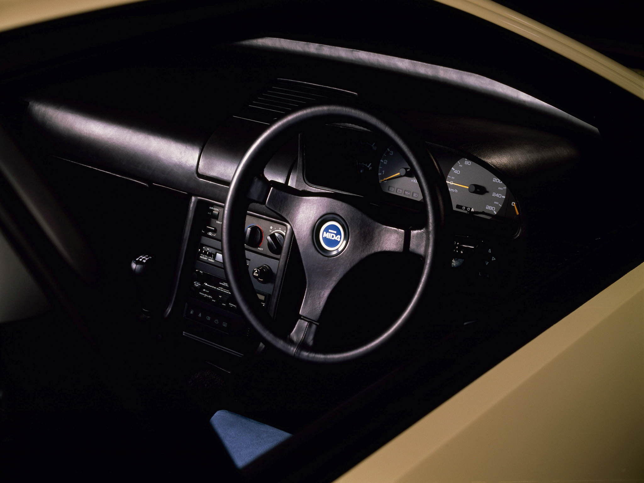 Nissan MID4 Prototype, 1985 - Interior