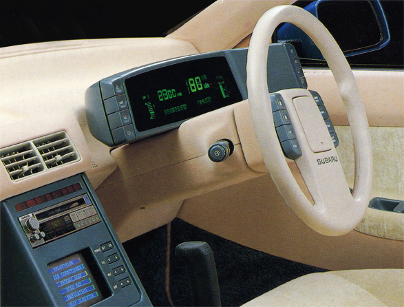Subaru ACX-II, 1985 - Interior