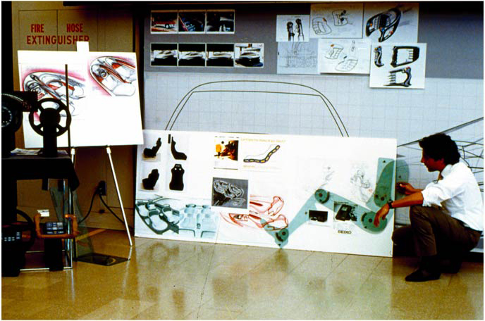 Pontiac Pursuit Concept, 1987 - Design Process