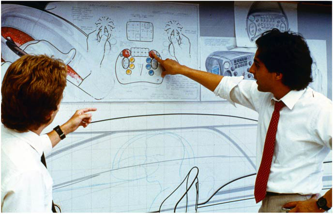 Pontiac Pursuit Concept, 1987 - Design Process