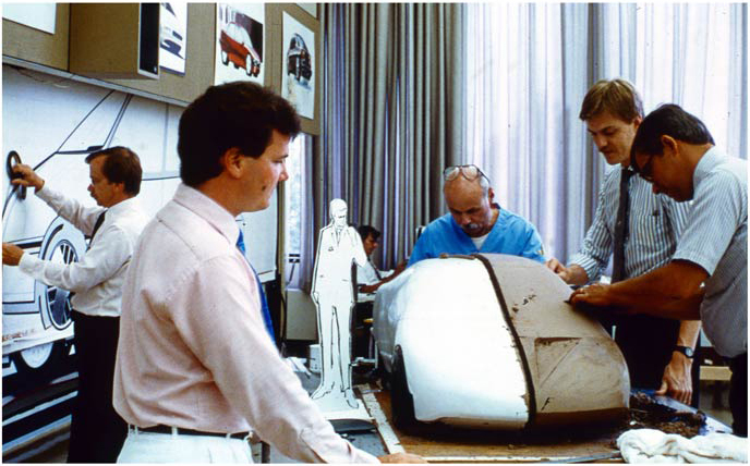 Pontiac Pursuit Concept, 1987 - Design Process