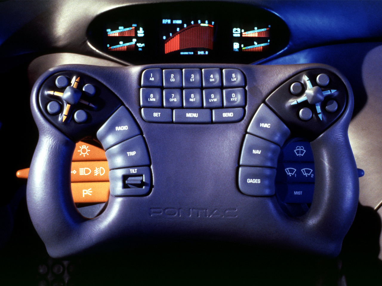 Pontiac Pursuit Concept, 1987 - Interior