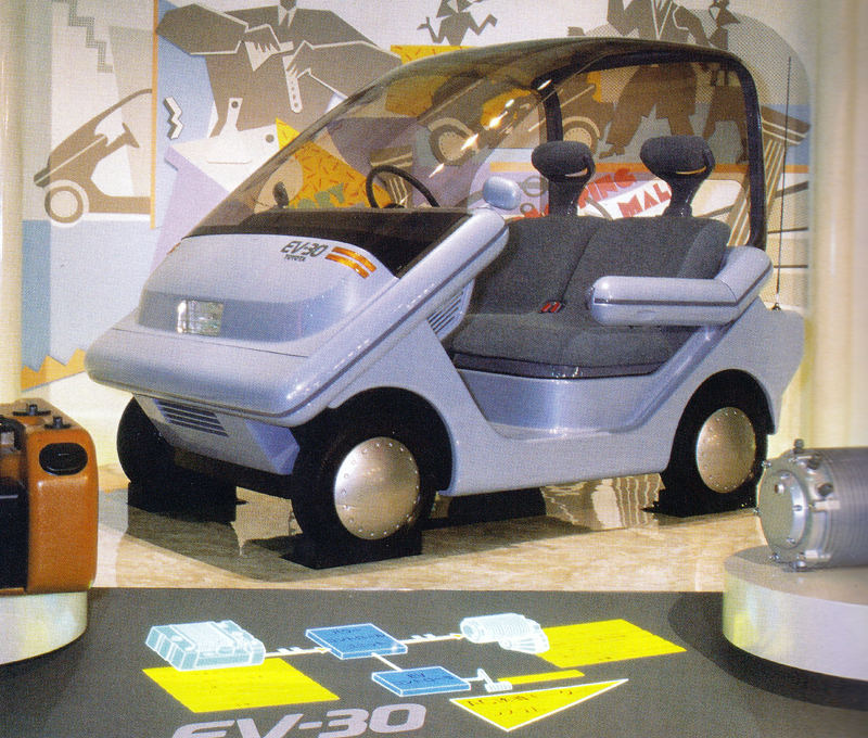 Toyota EV-30 Concept, 1987 - Close Type