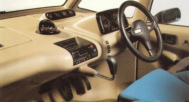 Daihatsu Urban Buggy, 1987 - Interior