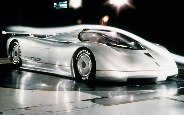 1987 Oldsmobile Aerotech Concept Wind Tunnel Testing 