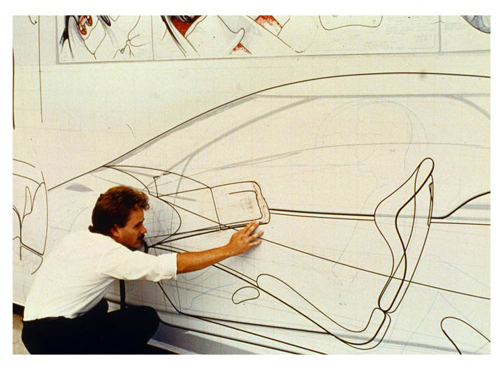 Pontiac Pursuit Concept, 1987 - Design Process