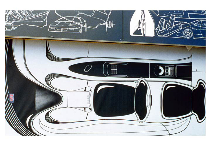 Pontiac Pursuit Concept, 1987 - Design Process
