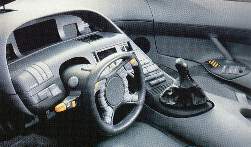Pontiac Pursuit Concept, 1987 - Interior